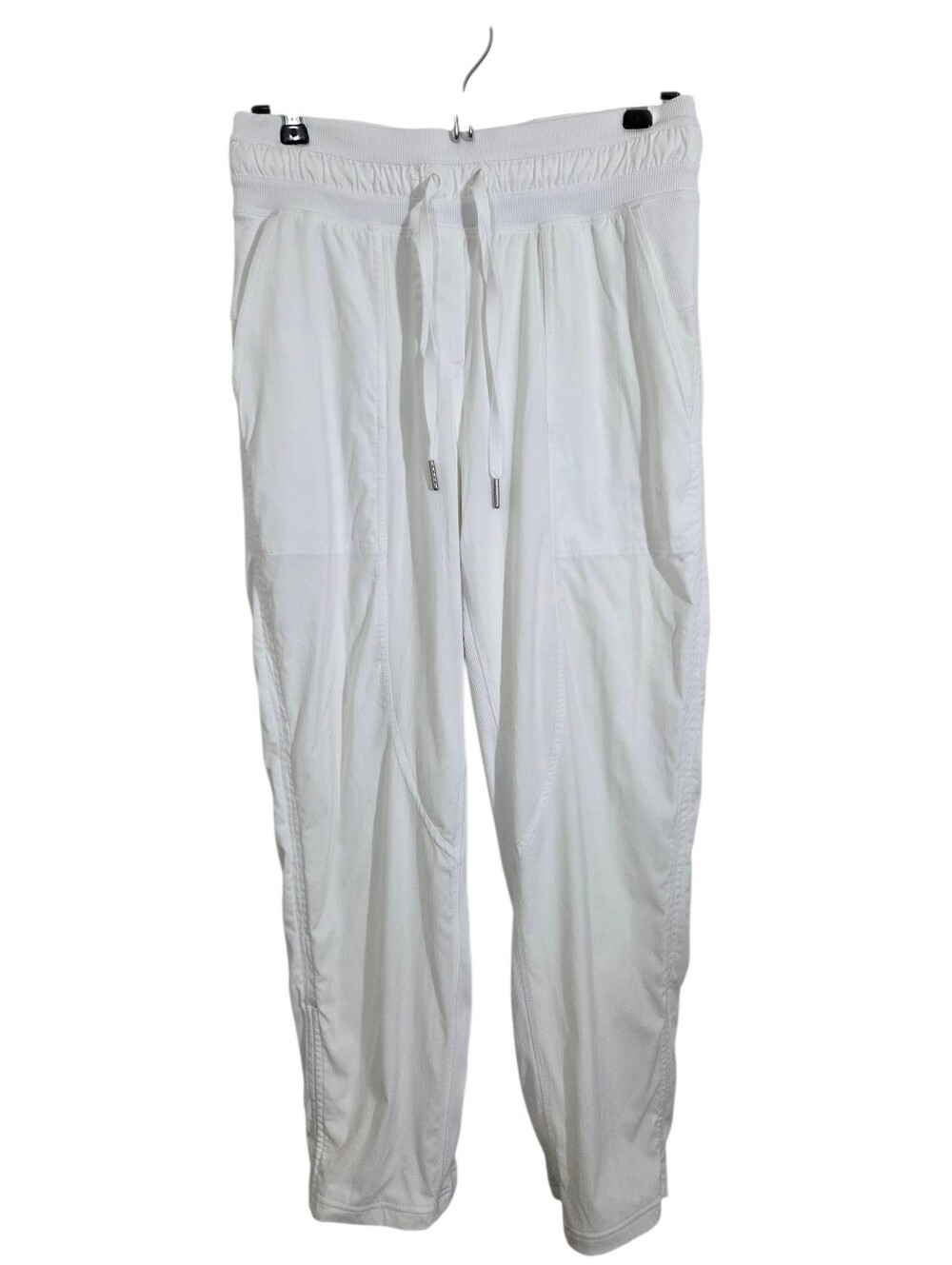 Lululemon Dance Studio Mid-Rise Cropped Pant Lined White Size 4